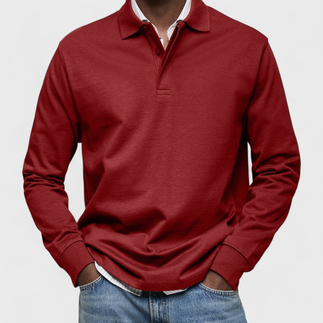 Мартин – мъжка блуза с яка и дълга ръкав