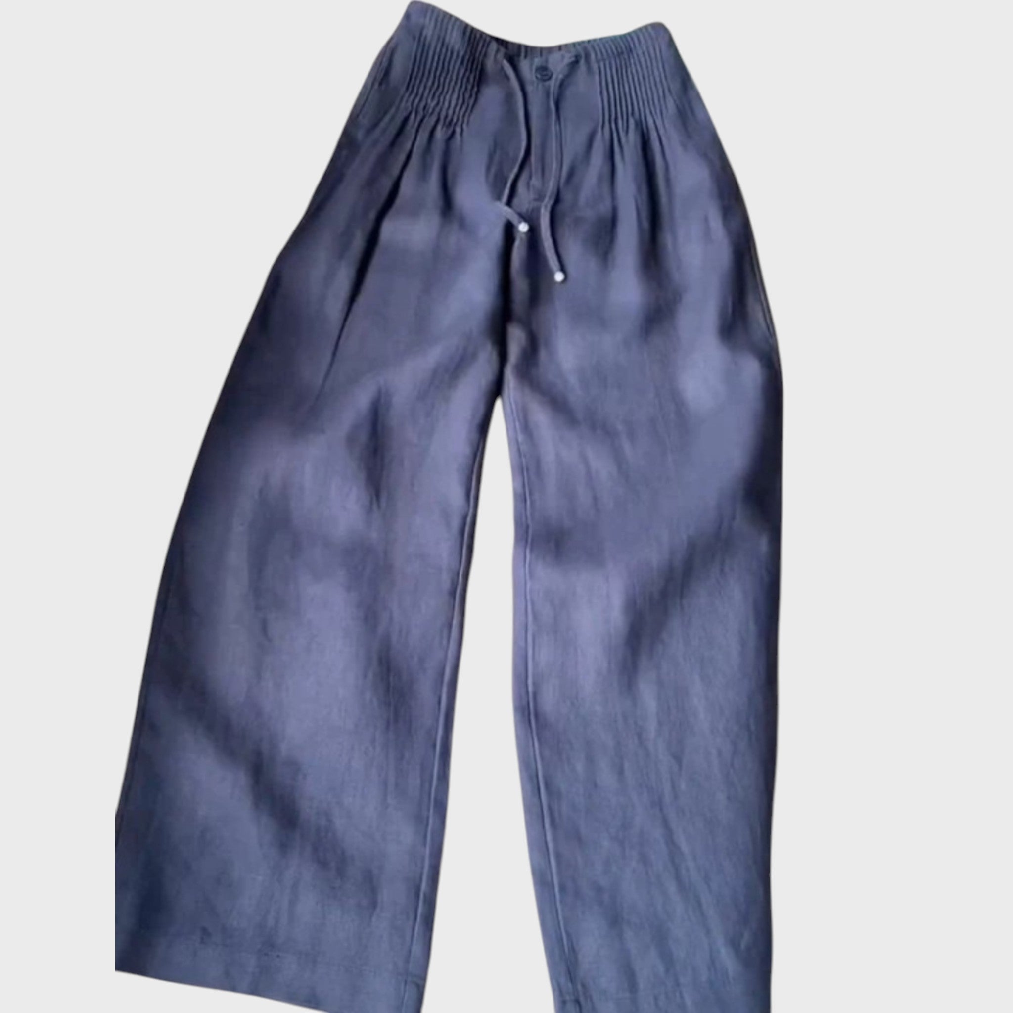 Евелина - Елегантен панталон с широки крачоли