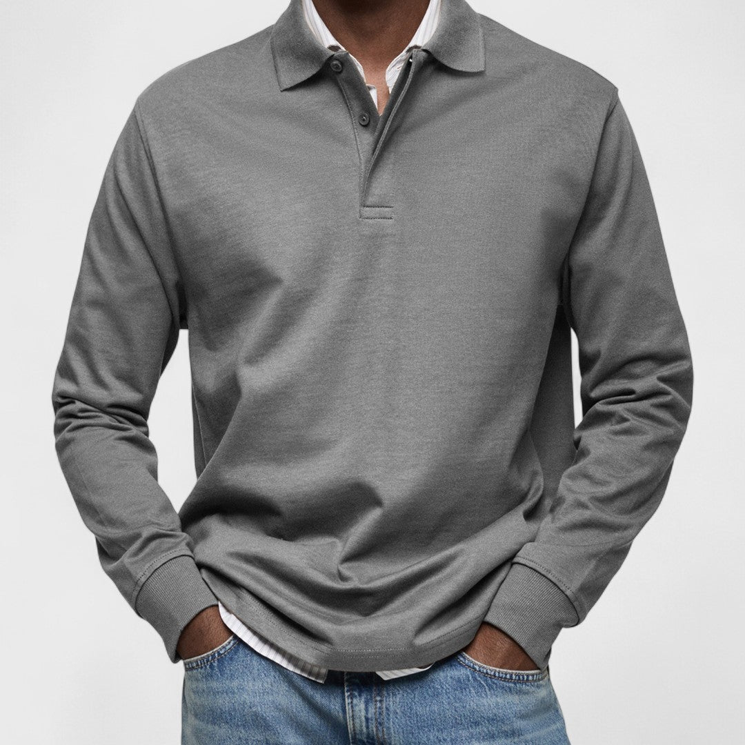 Мартин – мъжка блуза с яка и дълга ръкав