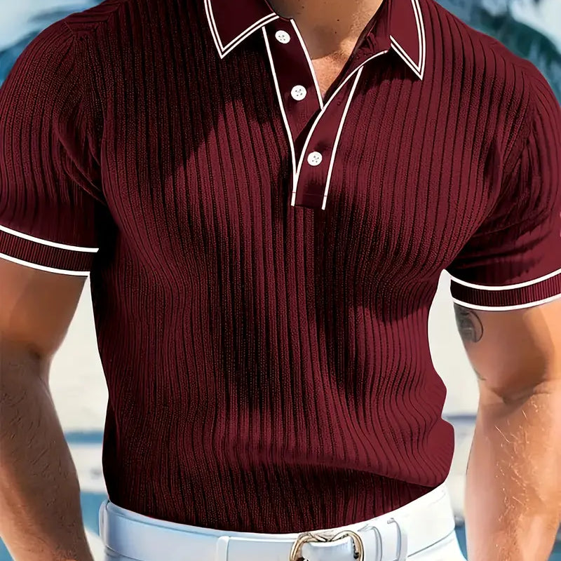 Горан - Елегантно поло с къси ръкави