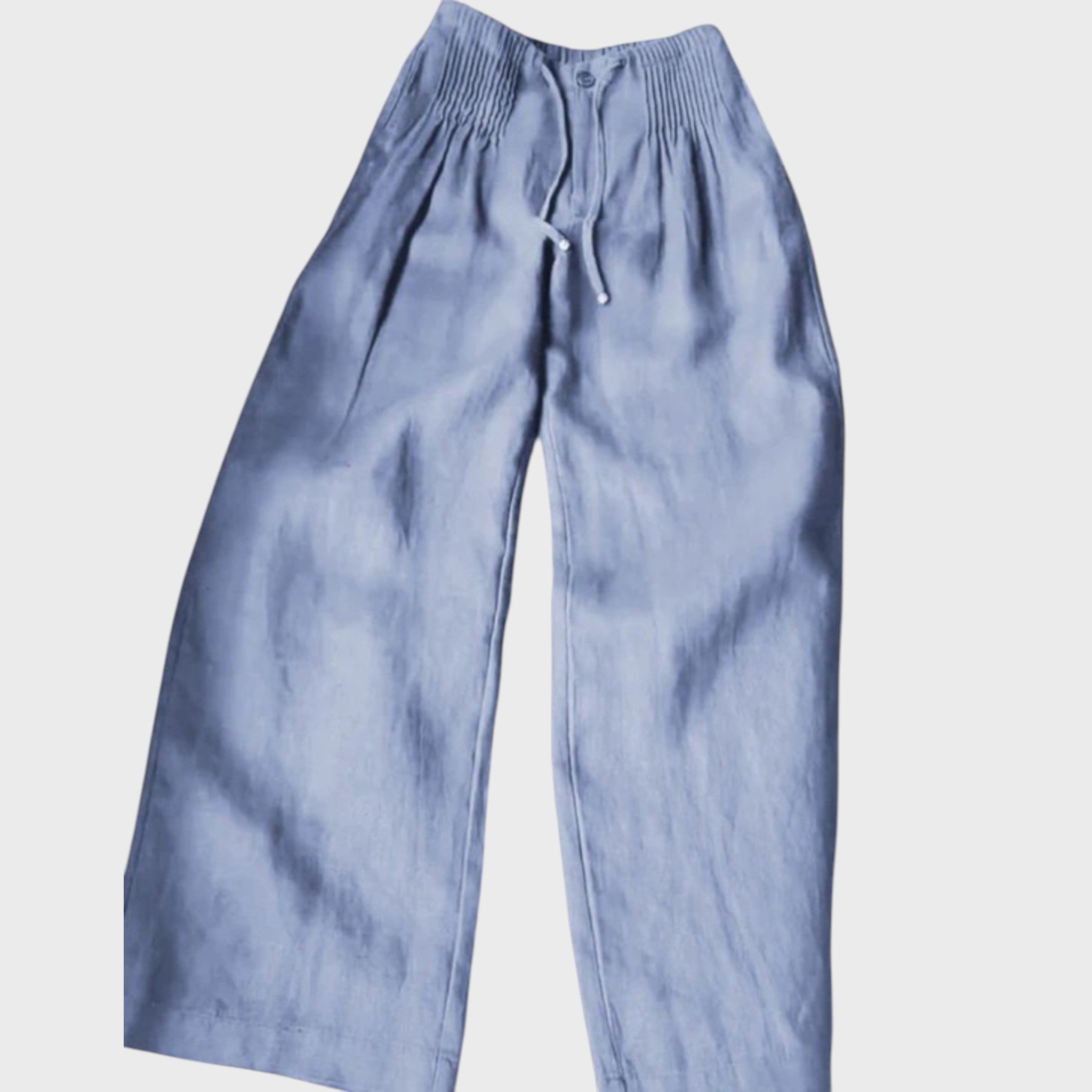 Евелина - Елегантен панталон с широки крачоли