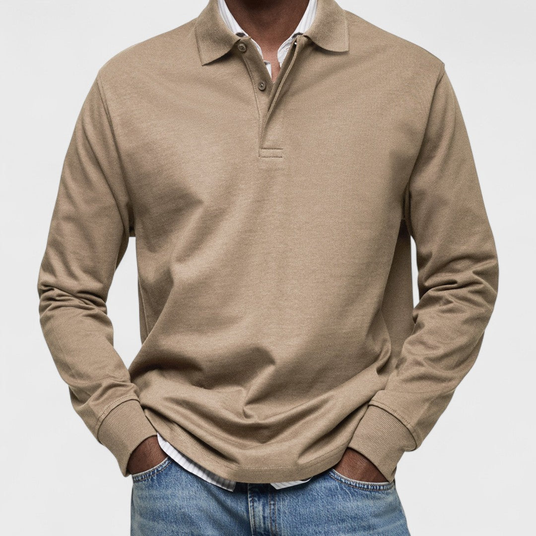 Мартин – мъжка блуза с яка и дълга ръкав
