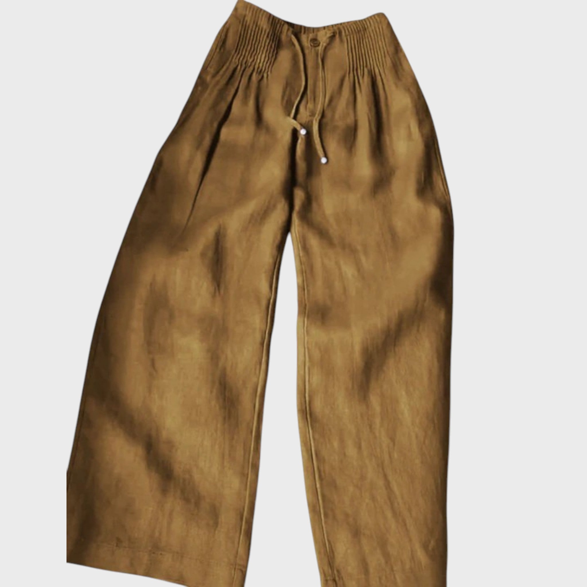 Евелина - Елегантен панталон с широки крачоли