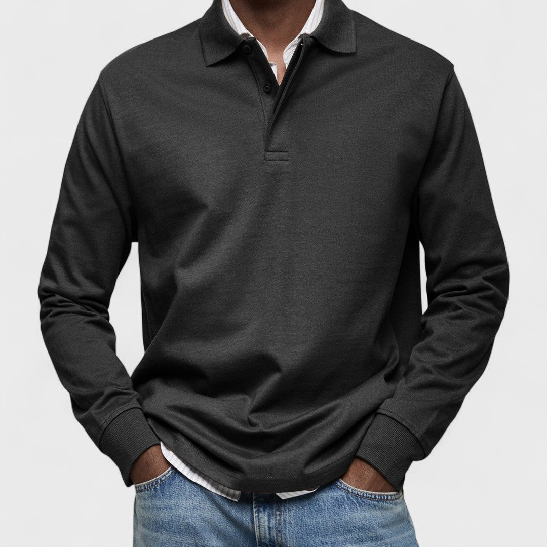 Мартин – мъжка блуза с яка и дълга ръкав