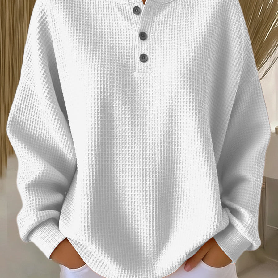 Ане | Ежедневен суитшърт с яка 