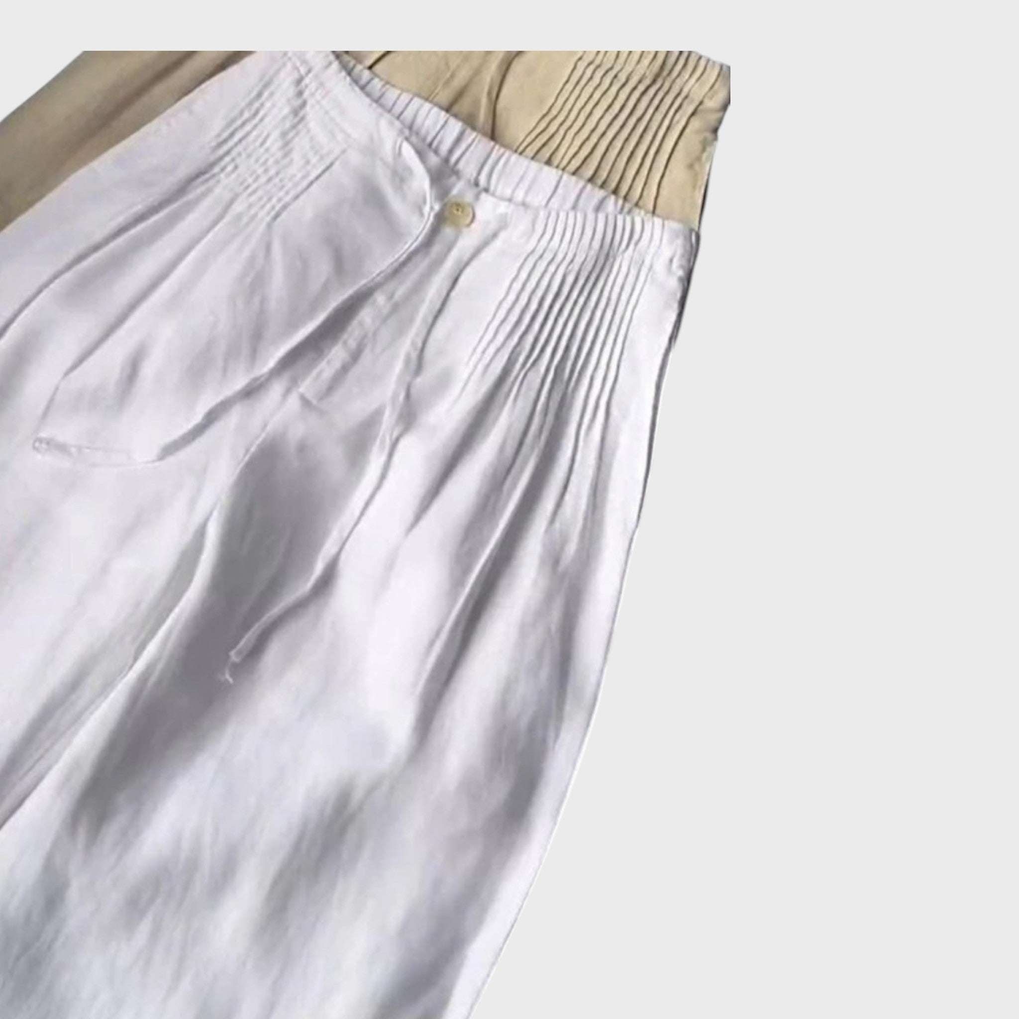 Евелина - Елегантен панталон с широки крачоли