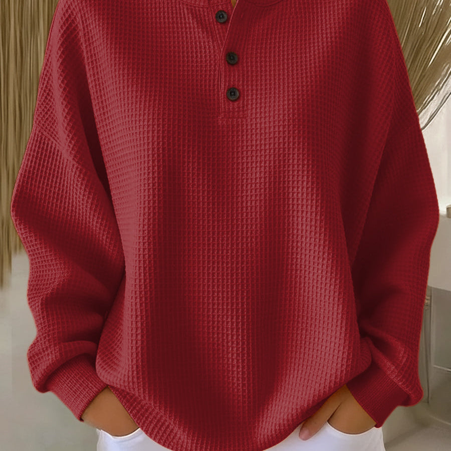 Ане | Ежедневен суитшърт с яка 