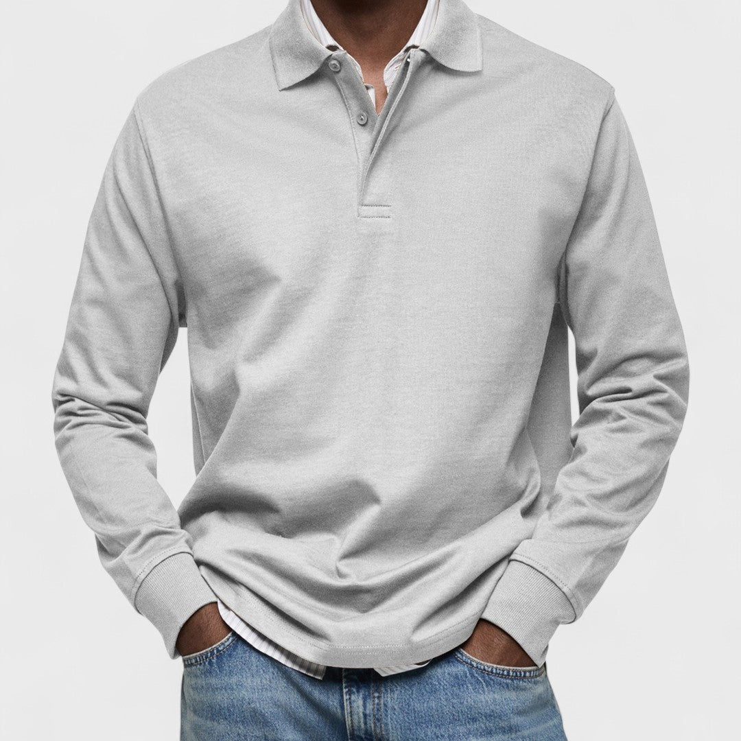 Мартин – мъжка блуза с яка и дълга ръкав