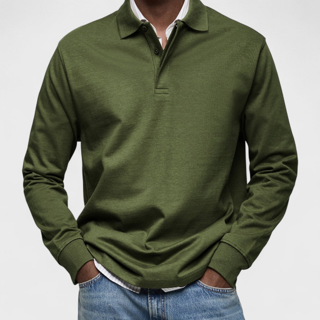 Мартин – мъжка блуза с яка и дълга ръкав