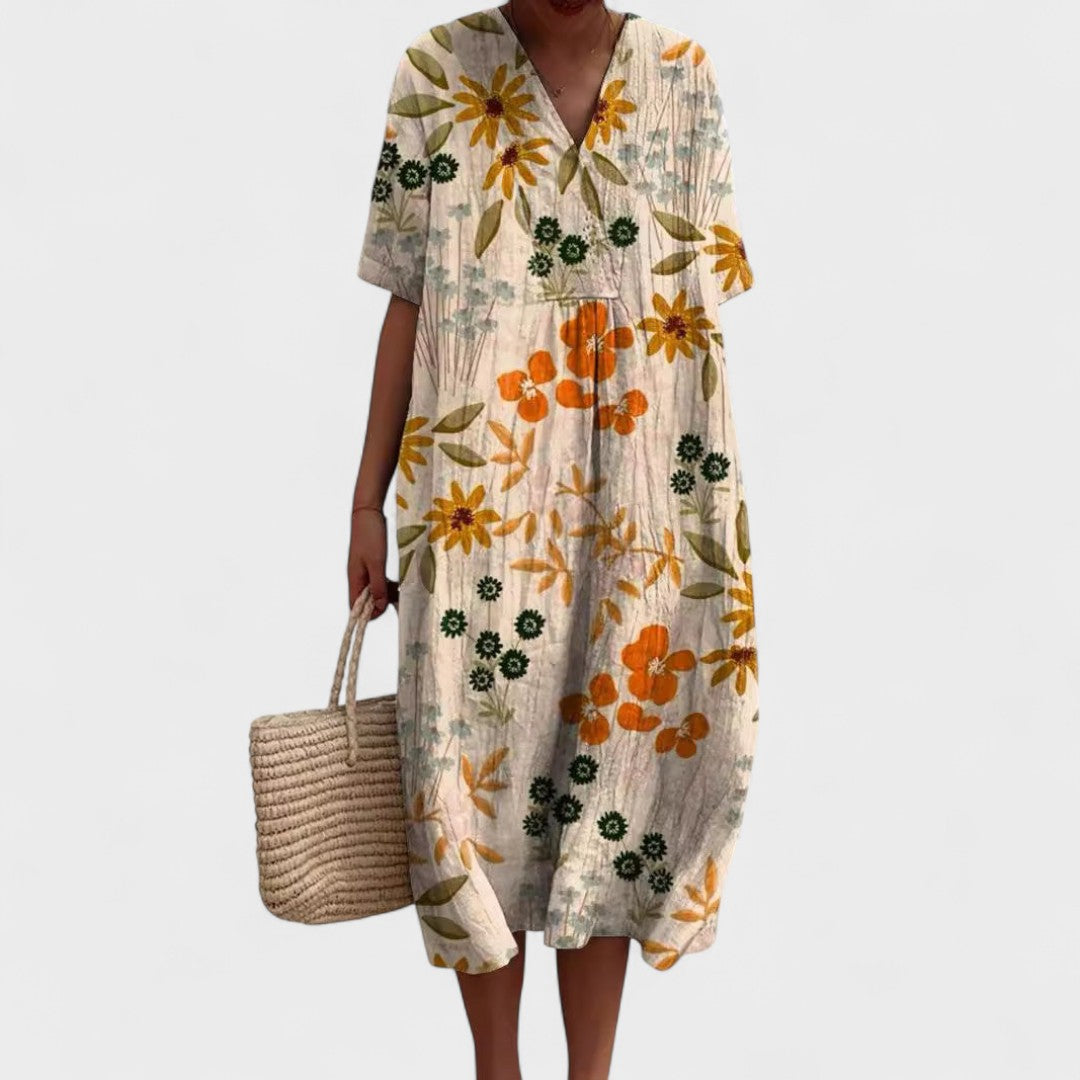 Лорена - Шарена лятна рокля