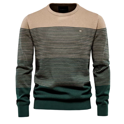 Калоян - Мъжки пуловер с кръгло деколте 