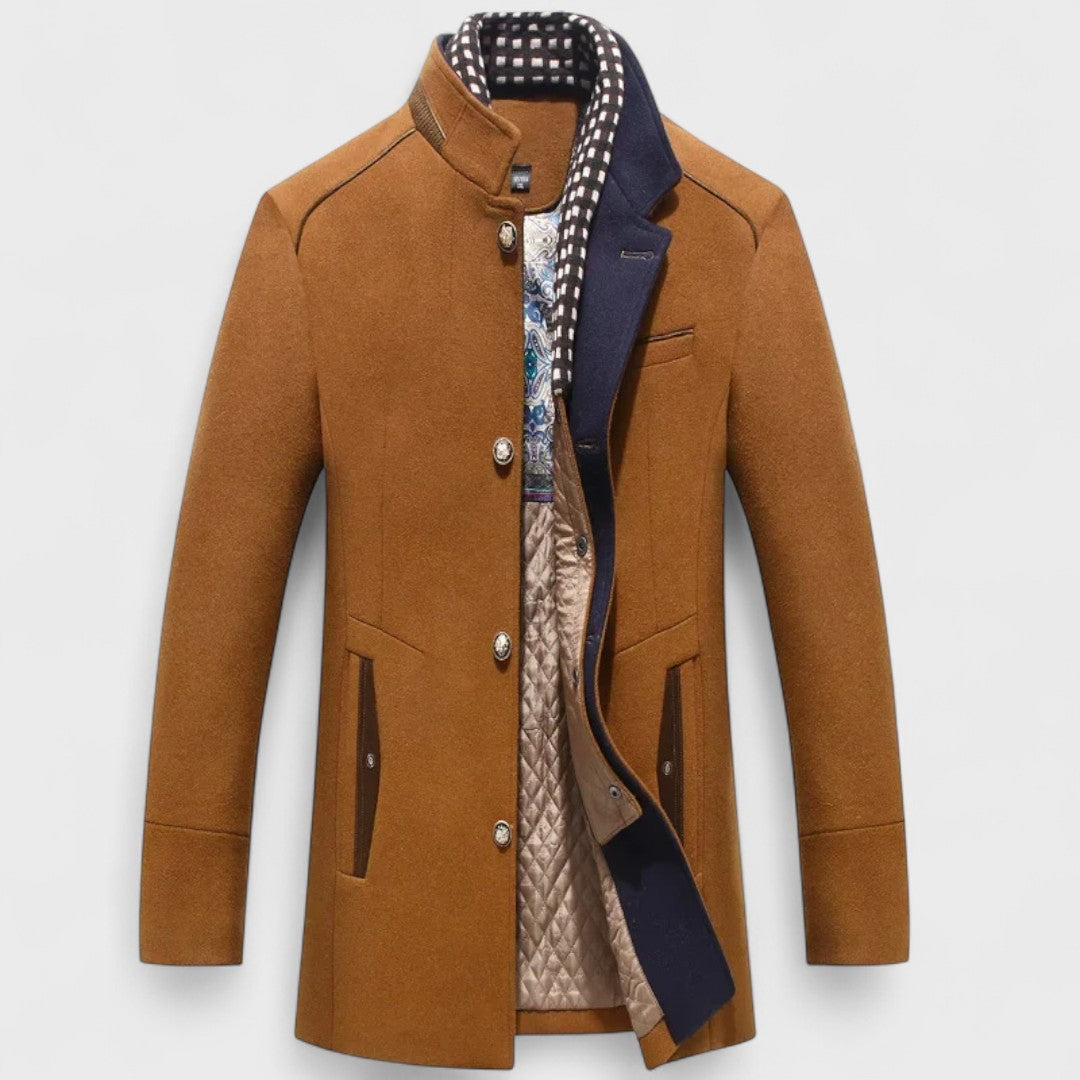 Николай – Стилно мъжко палто с изтънчен силует