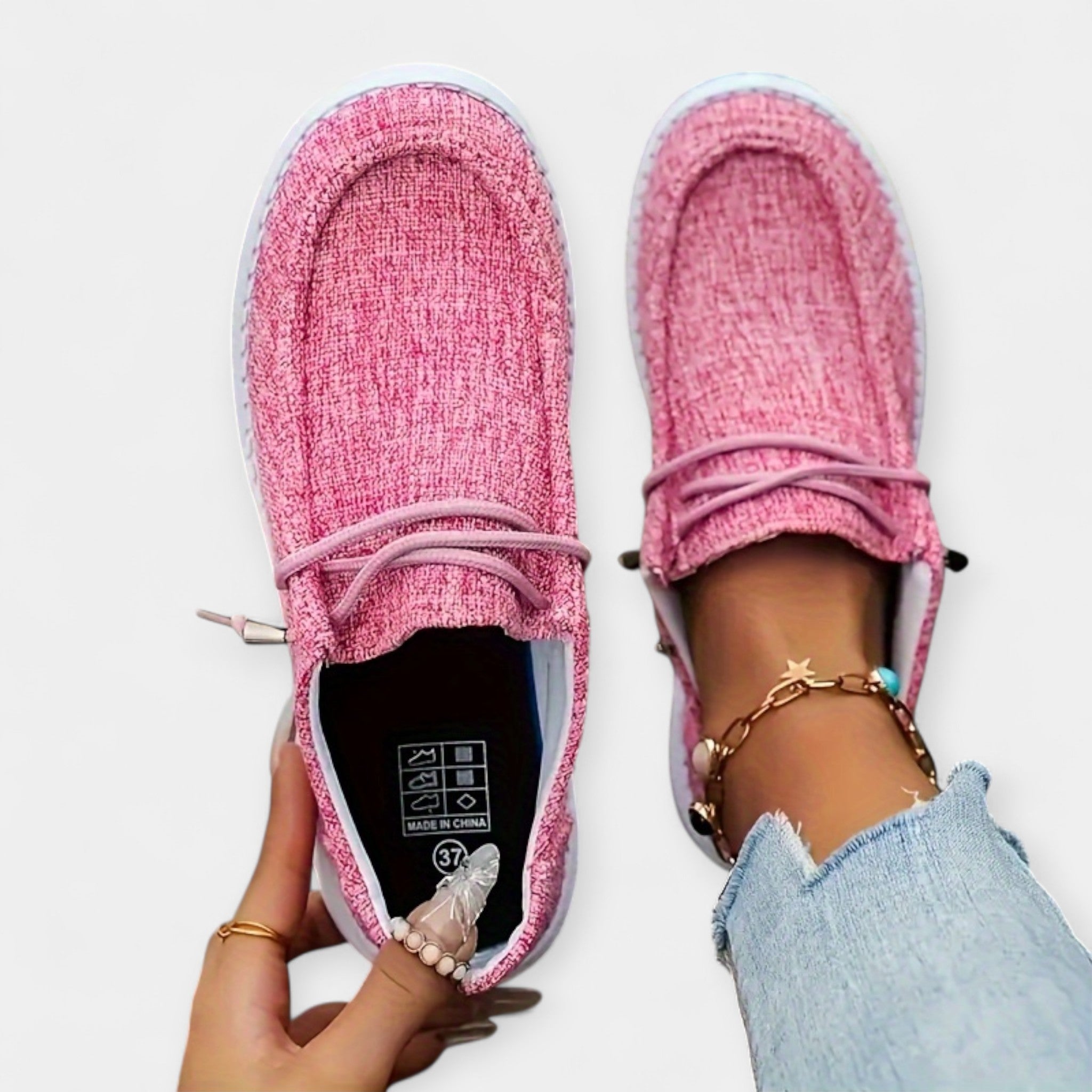 Удобни Платнени Обувки за Всякадневна Употреба