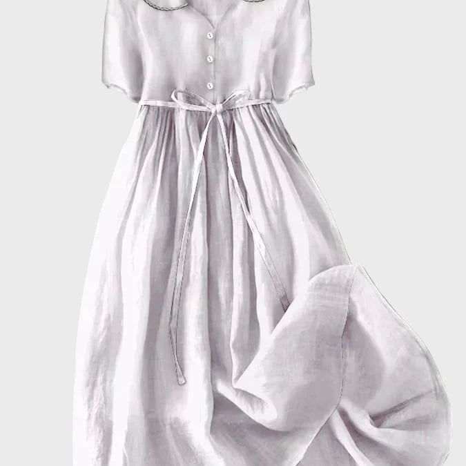 Класическа Рокля с Копчета