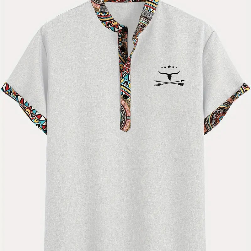 Жеко - Елегантна риза с къси ръкави