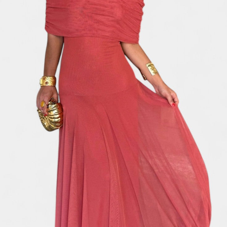 Рената - Макси рокля с едно рамо