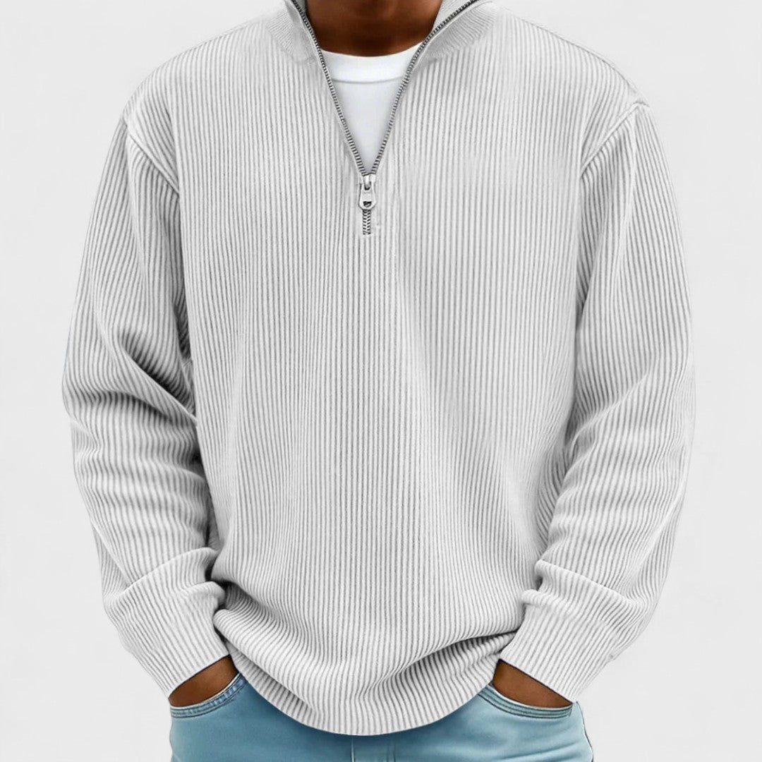 Николай – Мъжки пуловер с цип